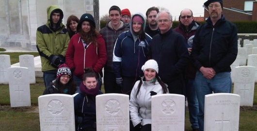 Canadians at James Peter Robertson VC